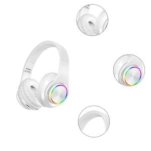 1643009736126-Belear B39 Studio Over-Ear Wireless Bluetooth 5.0 White Headphones6.jpeg